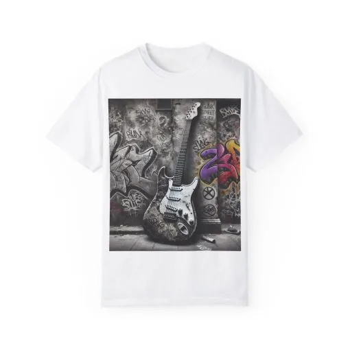 Rock Vibes Unisex Garment-Dyed T-Shirt - Perfect for Music Lovers - Image 5