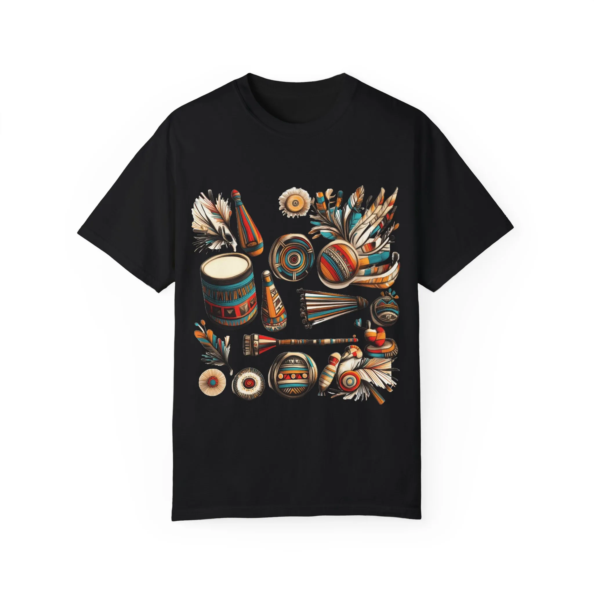 Unisex Garment-Dyed T-Shirt with Vibrant Musical Design | Perfect for Music Lovers & Festivals - Image 45