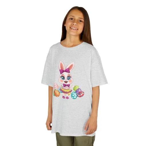 Easter Bunny Kids Tee - Cute Cotton T-Shirt for Spring Celebrations - Image 6