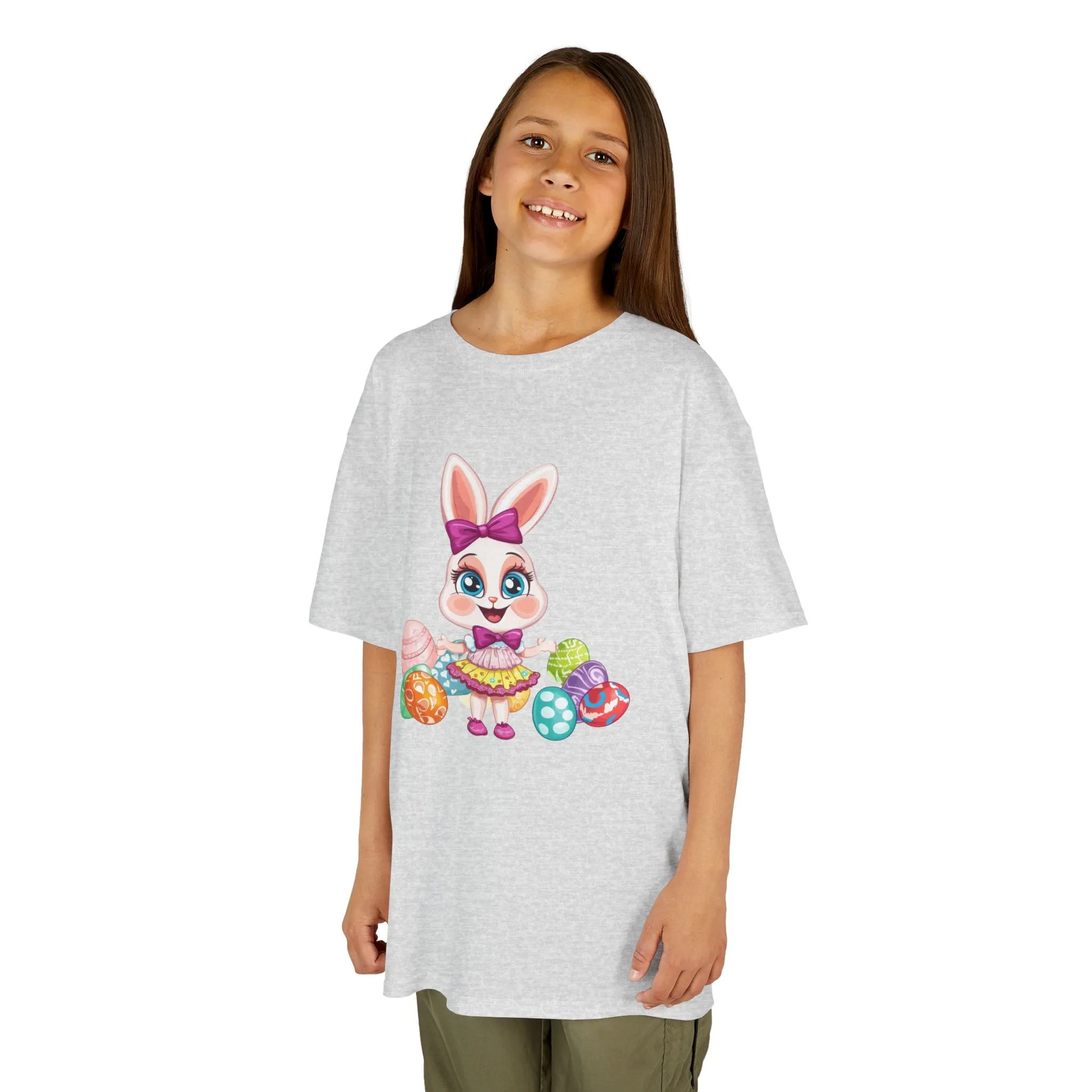 Easter Bunny Kids Tee - Cute Cotton T-Shirt for Spring Celebrations - Image 6