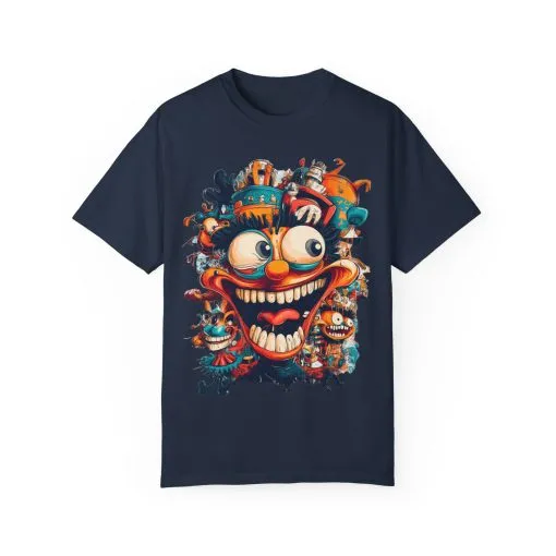 Whimsical Clown Graphic Unisex T-Shirt - Fun and Playful Design for Festivals and Everyday Wear - Image 21