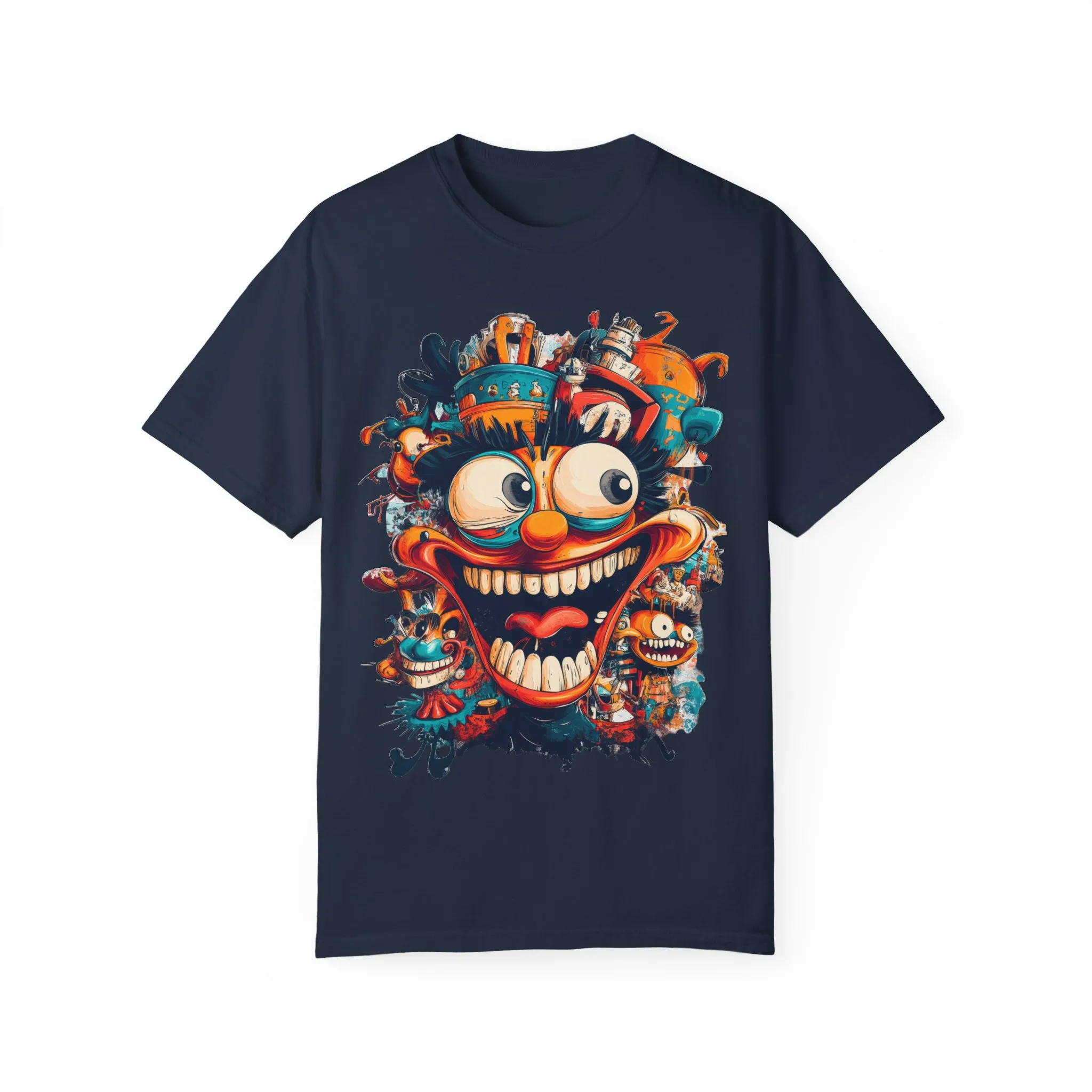 Whimsical Clown Graphic Unisex T-Shirt - Fun and Playful Design for Festivals and Everyday Wear - Image 21