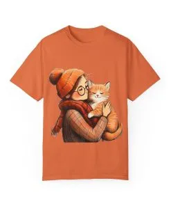 Elegantly Flowing Dance Silhouette Unisex Garment-Dyed T-Shirt