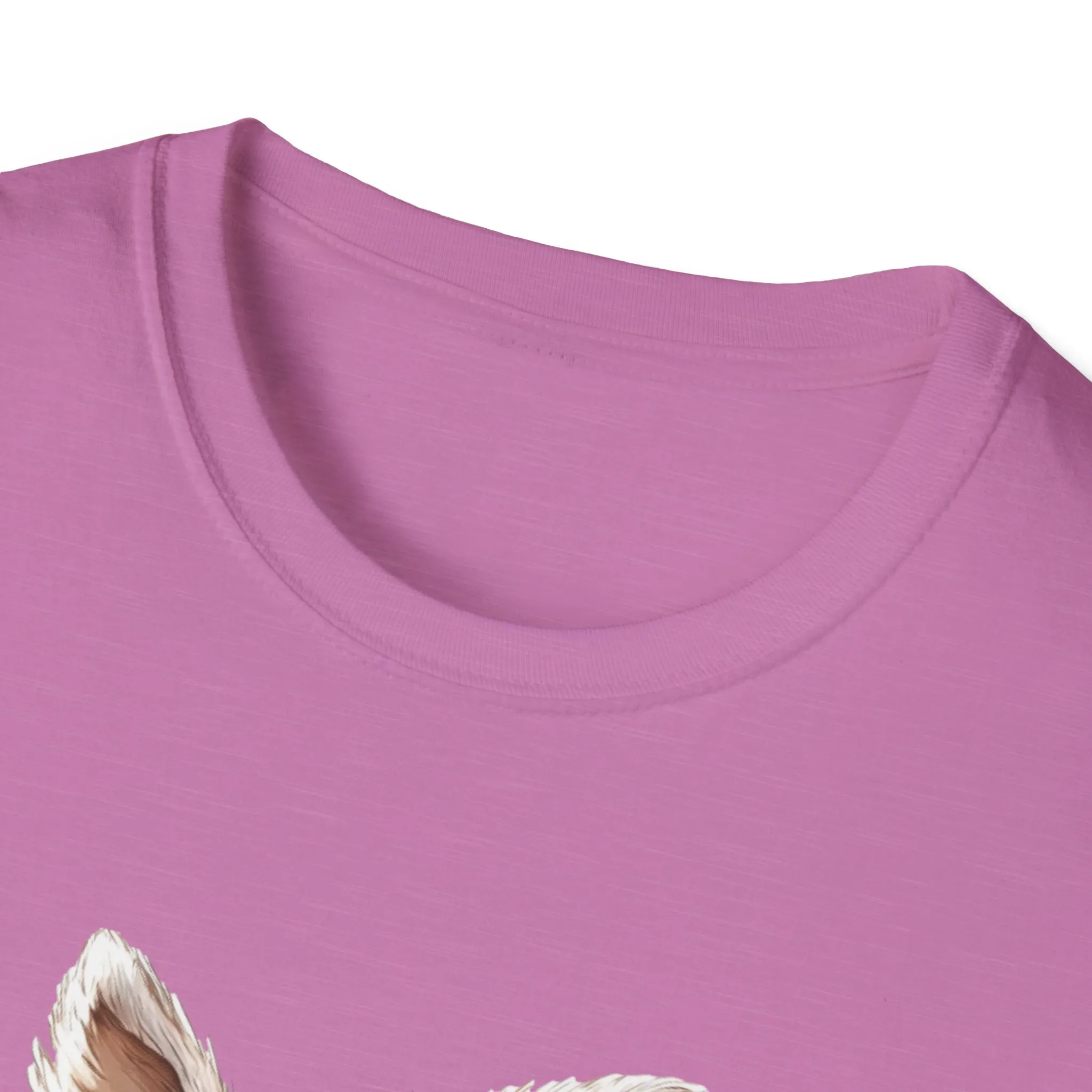 Cute Bunny Easter T-Shirt - Unisex Softstyle Tee with Colorful Egg Design - Image 47