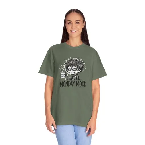 Unisex 'Monday Mood' Garment-Dyed T-Shirt - Perfect for Casual Days - Image 18