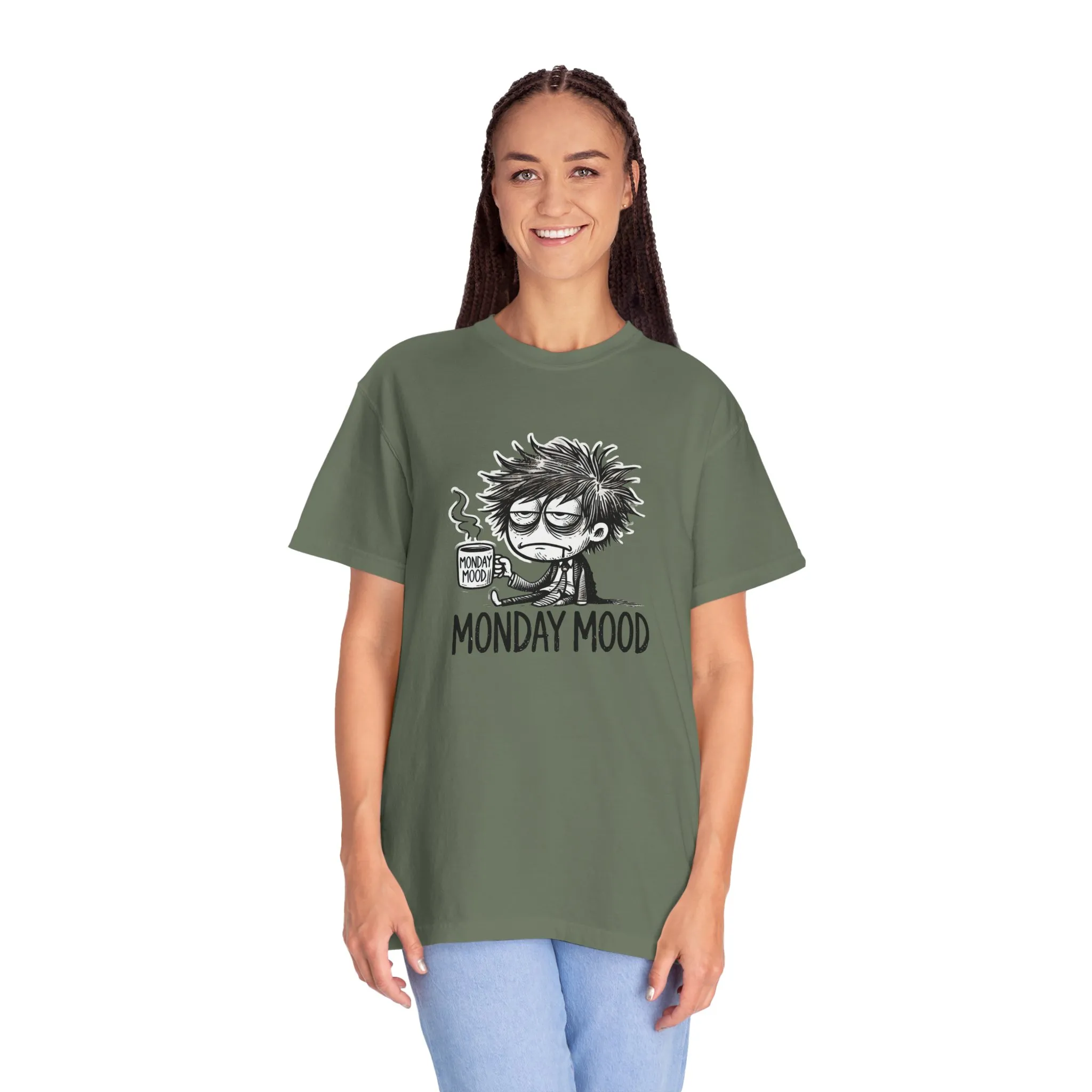 Unisex 'Monday Mood' Garment-Dyed T-Shirt - Perfect for Casual Days - Image 18