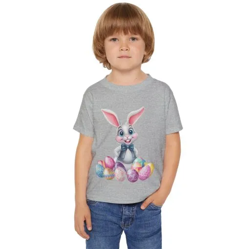 Easter Bunny Toddler T-Shirt | Cute Cotton Tee for Kids - Image 7