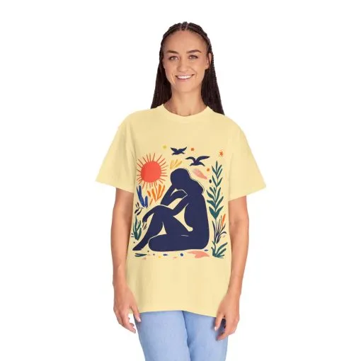 Eco-Friendly Unisex Graphic T-Shirt - Nature-Inspired Design for Mindfulness - Image 11
