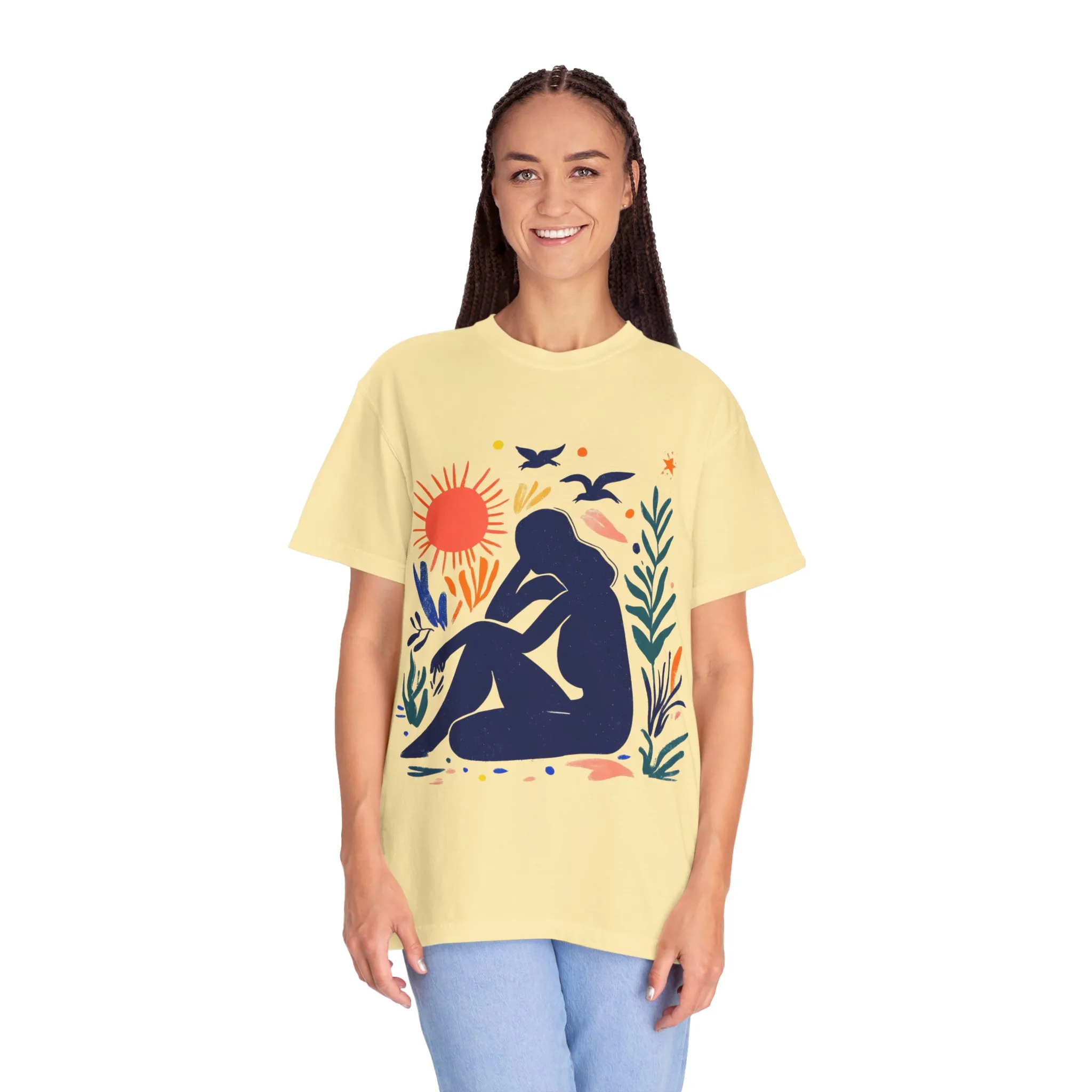 Eco-Friendly Unisex Graphic T-Shirt - Nature-Inspired Design for Mindfulness - Image 11