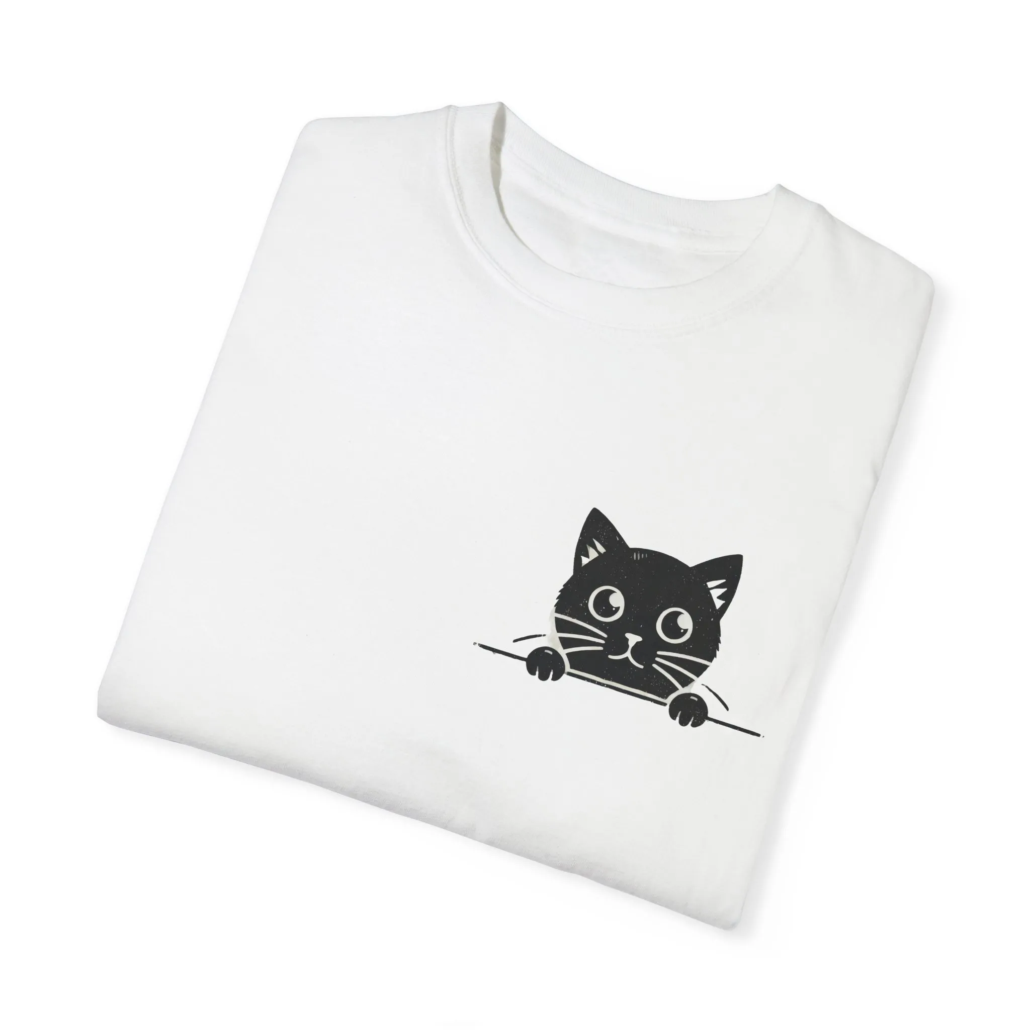 Cute Cat Graphic Unisex T-Shirt - Perfect for Cat Lovers - Image 3