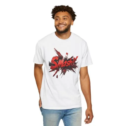 Unisex Smash Graphic T-Shirt – Trendy Casual Wear for Game Lovers - Image 8