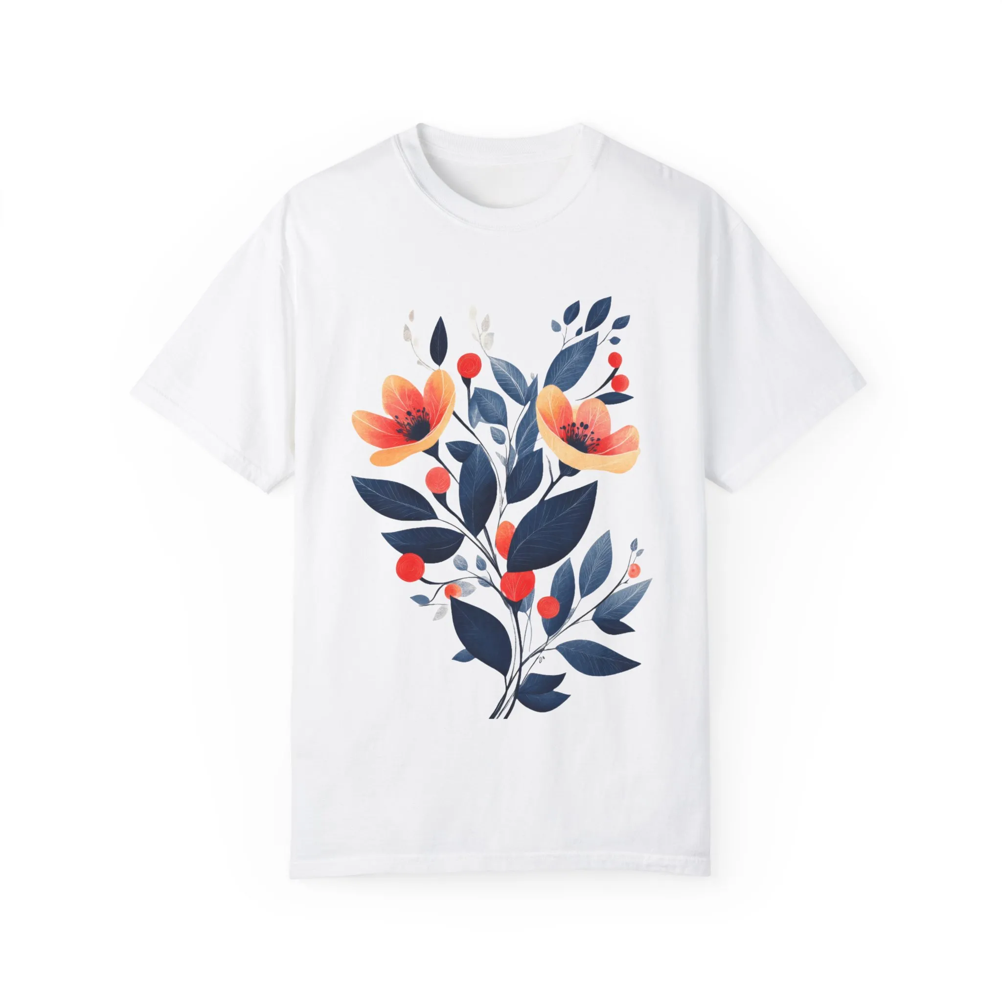 Floral Design Unisex T-Shirt - Perfect for Spring Celebrations - Image 2