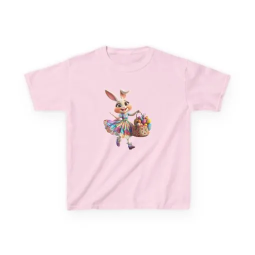 Easter Bunny Kids Tee - Cute Cotton T-Shirt for Spring Celebrations - Image 28