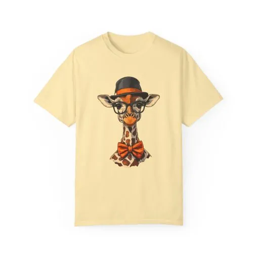 Stylish Giraffe Graphic Unisex T-Shirt - Fun and Trendy Apparel for Animal Lovers - Image 9