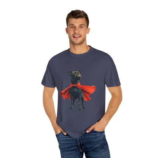 Hero Dog Unisex Garment-Dyed T-Shirt - Fun Pet Lover Tee - Image 19