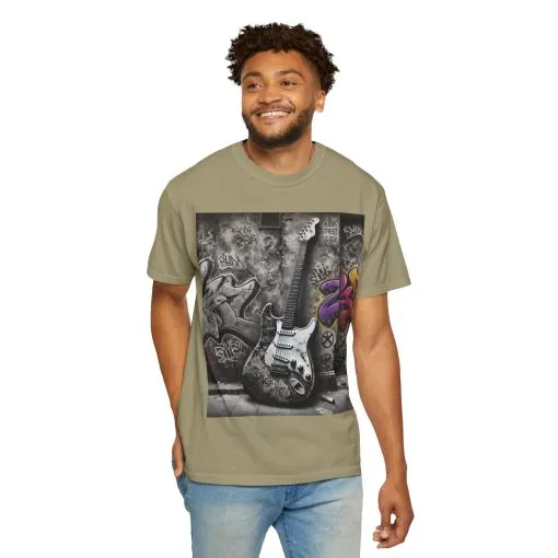 Rock Vibes Unisex Garment-Dyed T-Shirt - Perfect for Music Lovers - Image 12