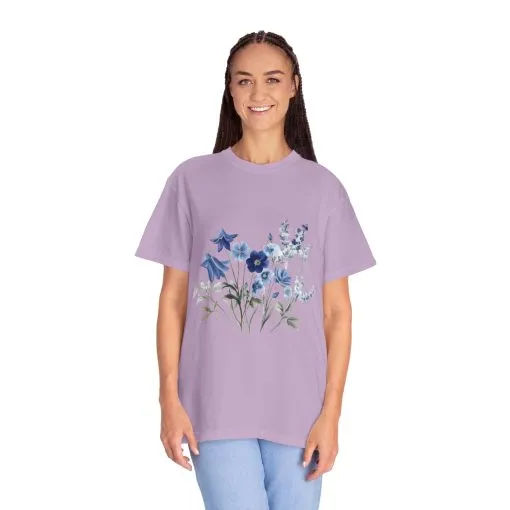 Botanical Print Unisex T-Shirt - Flower Design for Nature Lovers - Image 3
