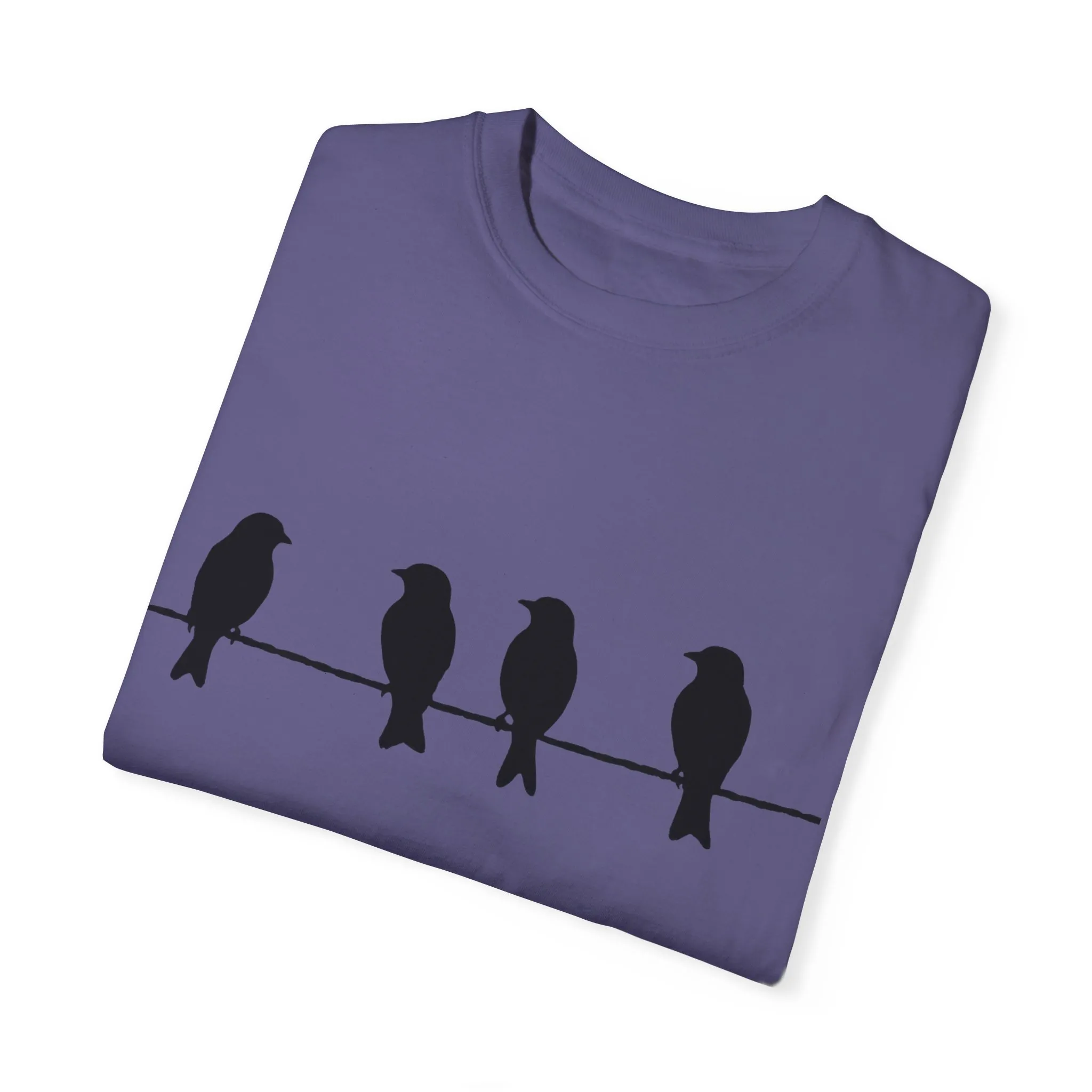 Minimalist Bird Silhouette Unisex T-Shirt - Image 30