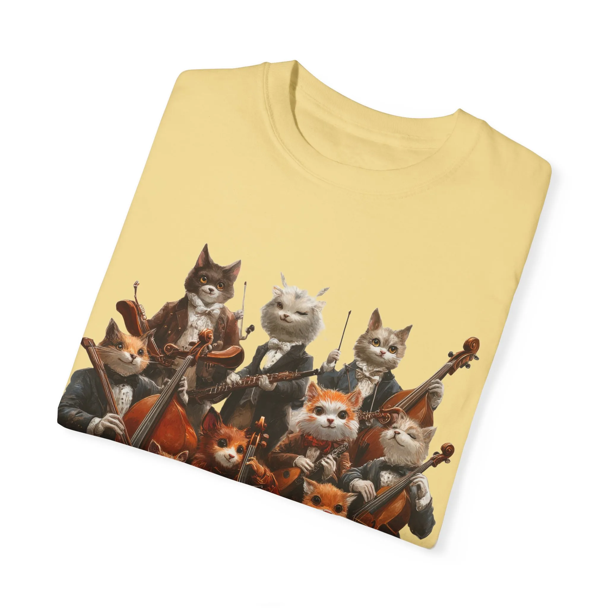 Whimsical Cat Orchestra Unisex T-Shirt - Perfect Gift for Animal Lovers - Image 26