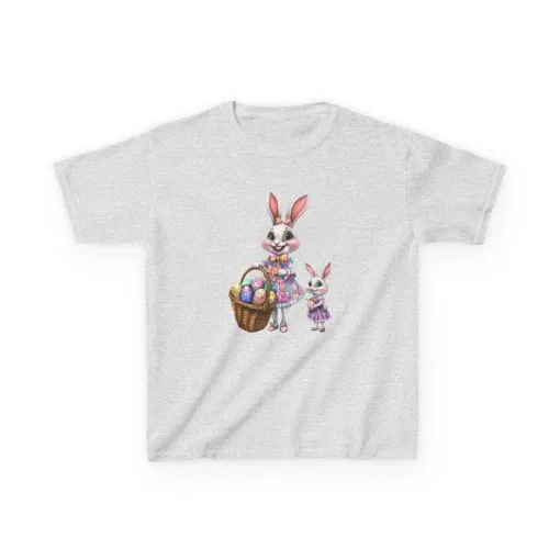 Easter Bunny Kids Tee - Adorable Rabbit Design for Spring Celebrations - Image 7