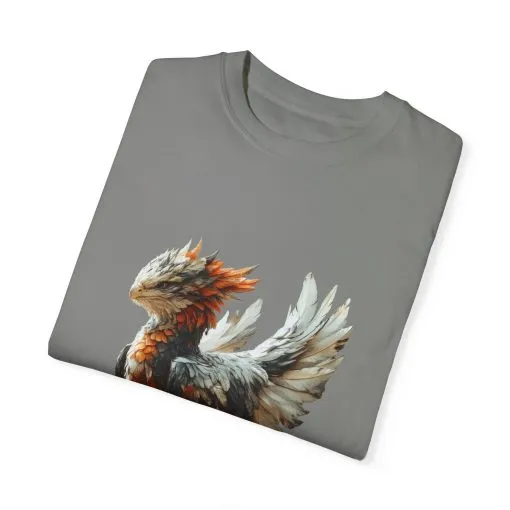 Mythical Creature Unisex Garment-Dyed T-Shirt - Perfect for Fantasy Lovers - Image 2