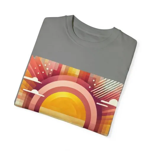 Retro Sunset Unisex T-Shirt - Beach Vibes Tee for Summer Adventures - Image 18