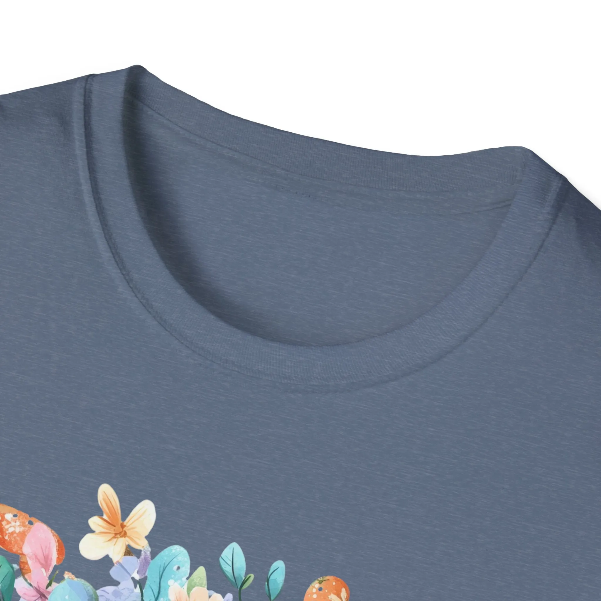 Easter Blessings Unisex Softstyle T-Shirt – Spring Floral Design - Image 37