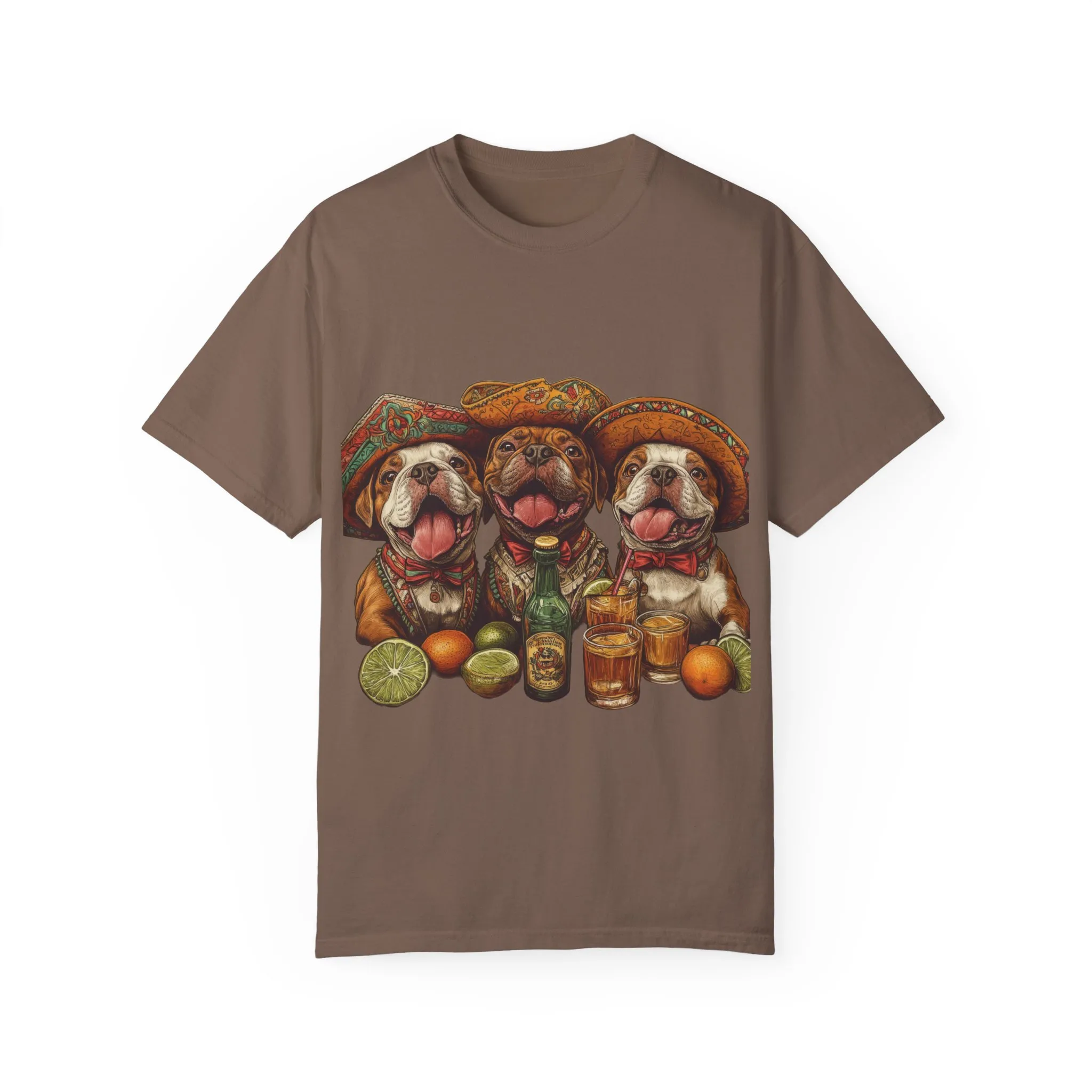 Funny Pug Party T-Shirt - Unisex Garment-Dyed Tee for Dog Lovers - Image 21