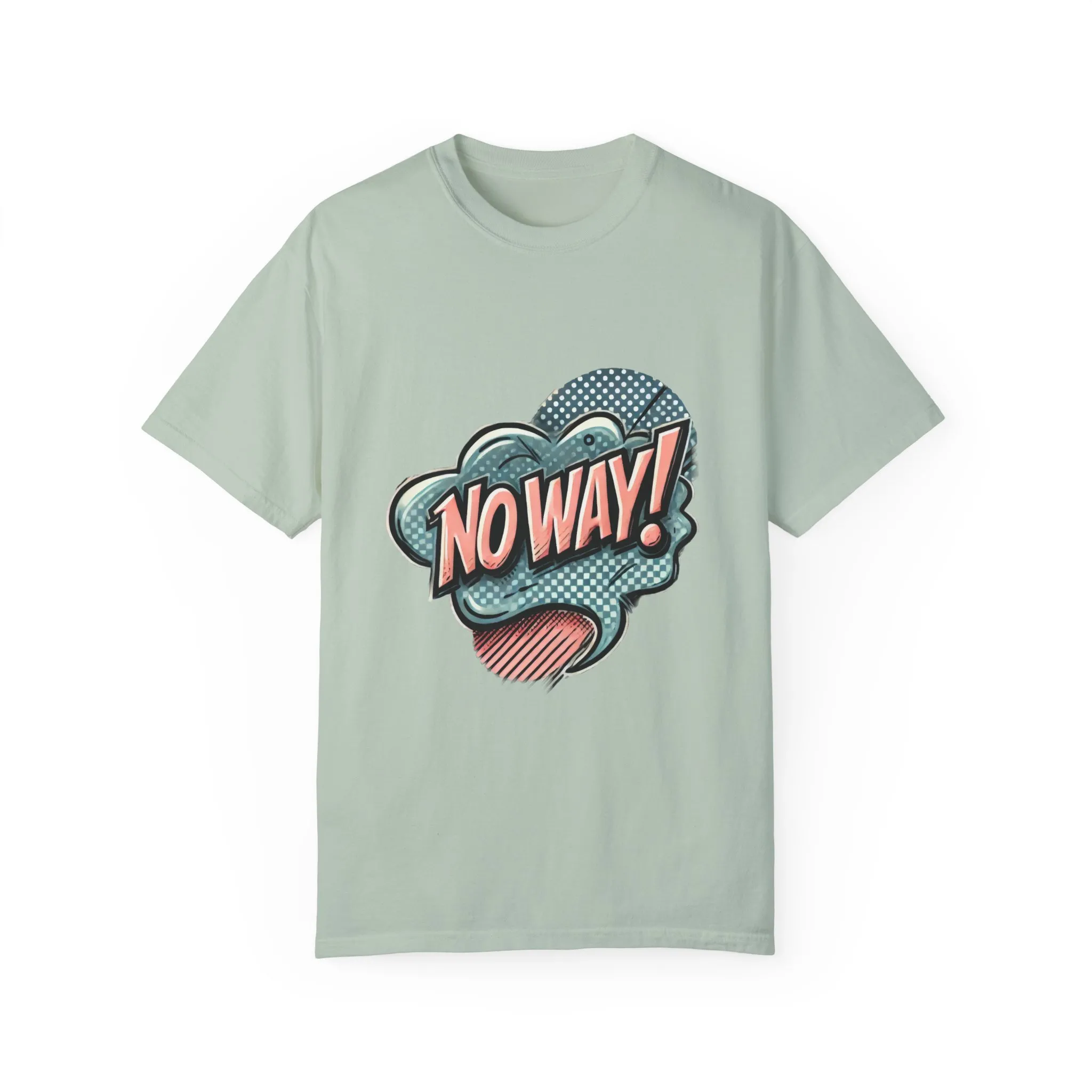 'No Way!' Graphic Tee - Unisex Garment-Dyed T-Shirt for Casual Vibes - Image 21