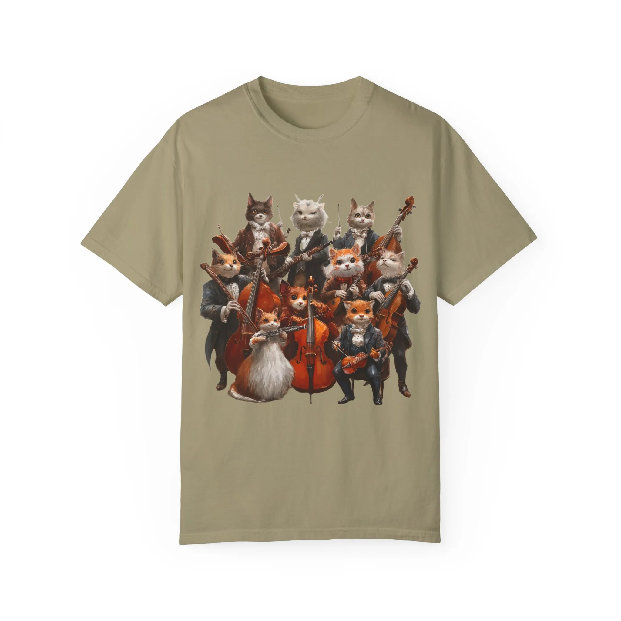 Whimsical Cat Orchestra Unisex T-Shirt - Perfect Gift for Animal Lovers - Image 17