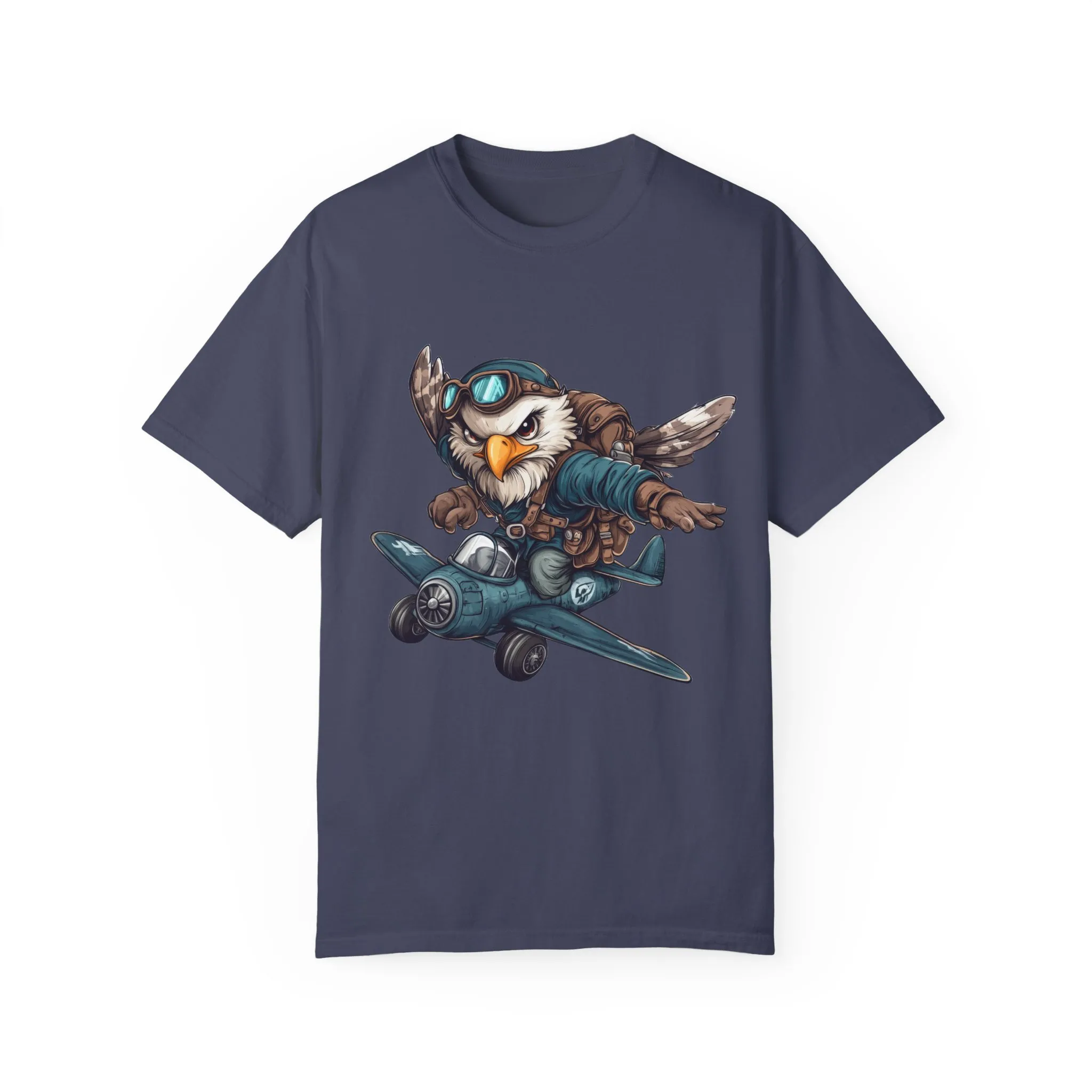 Adventure Owl Unisex Garment-Dyed T-Shirt - Perfect for Flyers and Animal Lovers - Image 33