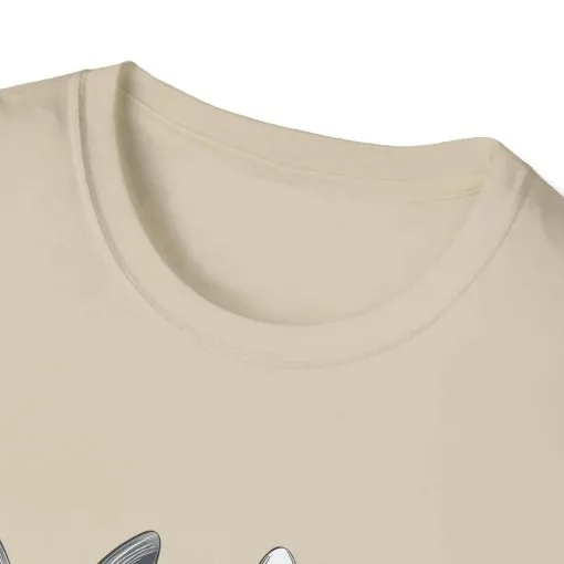 Cute Bunny Love Unisex Softstyle T-Shirt for Easter Celebrations - Image 7