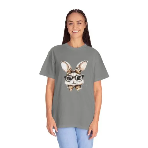 Chic Bunny Graphic T-Shirt - Stylish Unisex Tee for Animal Lovers - Image 38