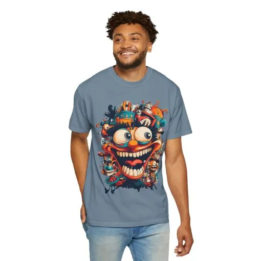 Whimsical Clown Graphic Unisex T-Shirt - Fun and Playful Design for Festivals and Everyday Wear - Image 16