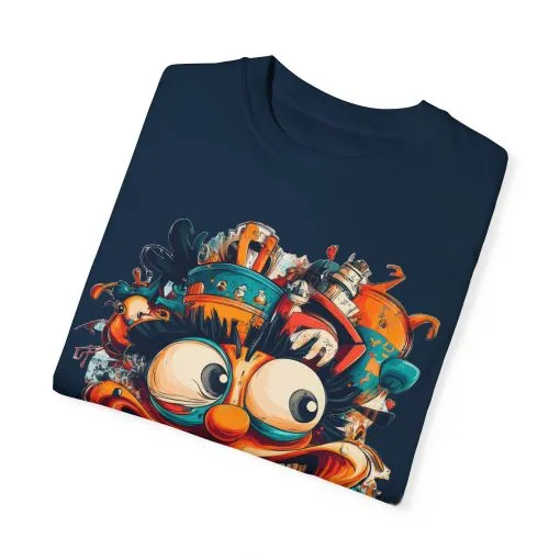 Whimsical Clown Graphic Unisex T-Shirt - Fun and Playful Design for Festivals and Everyday Wear - Image 3
