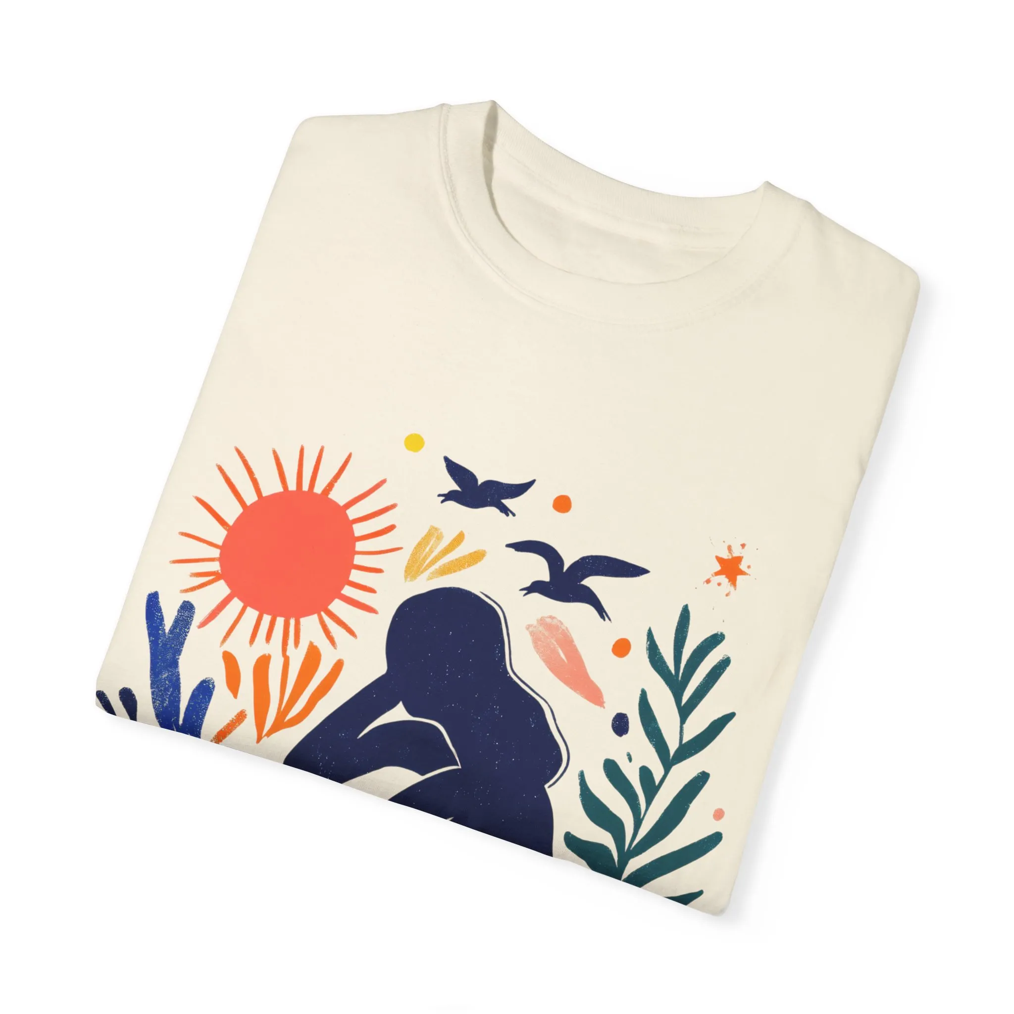 Eco-Friendly Unisex Graphic T-Shirt - Nature-Inspired Design for Mindfulness - Image 6