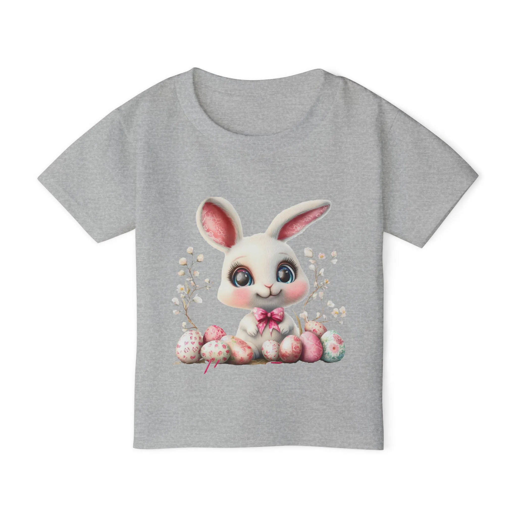 Adorable Easter Bunny Toddler T-Shirt - Cute Kids Spring Tee - Image 3