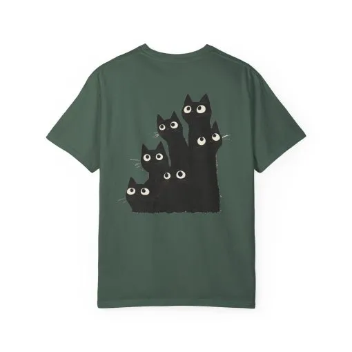 Cute Cat Graphic Unisex T-Shirt - Perfect for Cat Lovers - Image 17