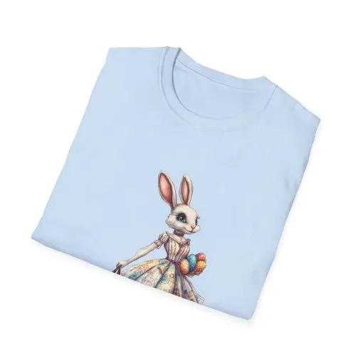 Easter Bunny Softstyle Unisex T-Shirt - Cute Spring Design for Holiday Celebrations - Image 28