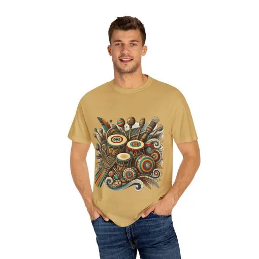 Colorful Bohemian Music Festival T-Shirt - Image 19