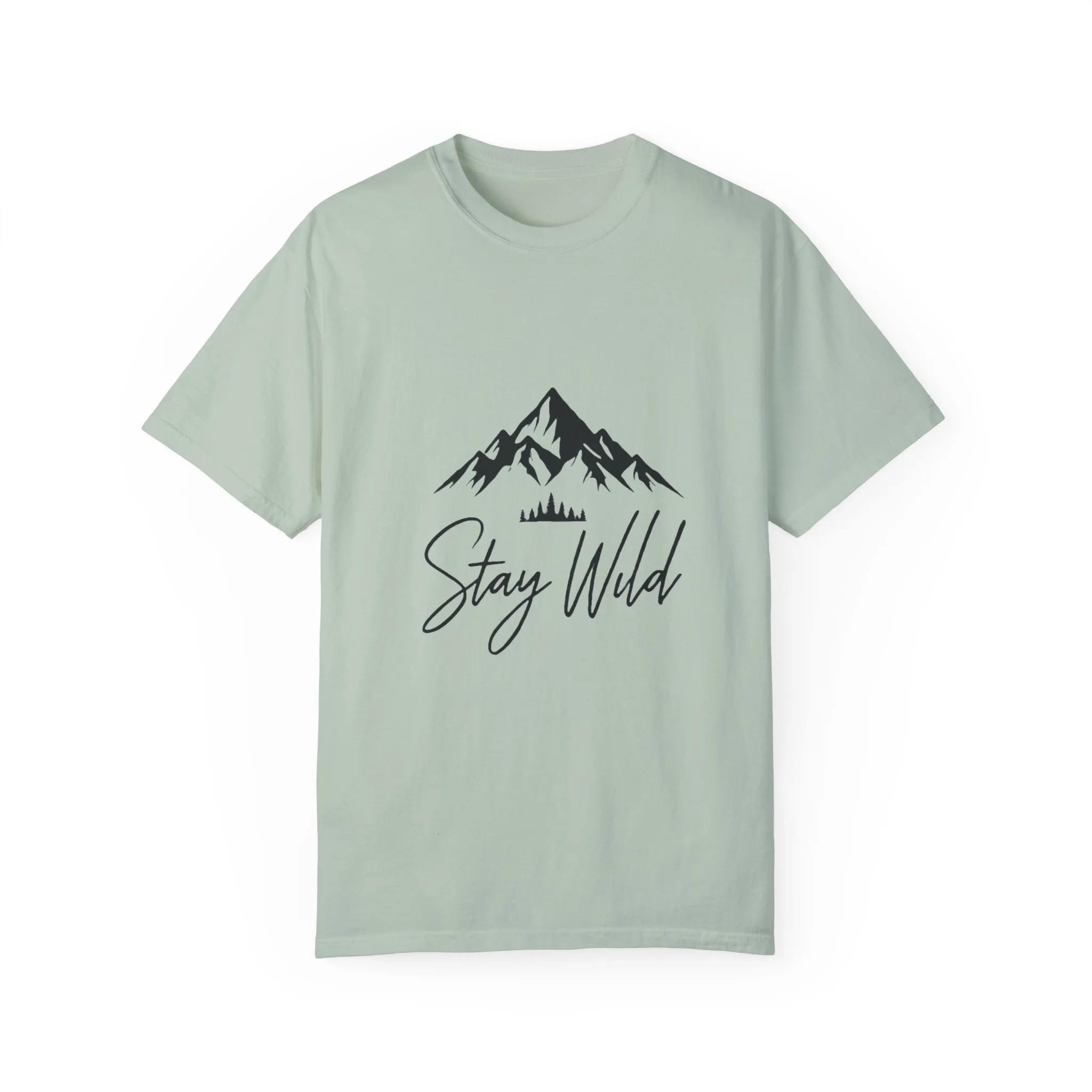 Stay Wild Unisex Garment-Dyed T-Shirt - Adventure & Nature Inspired - Image 21