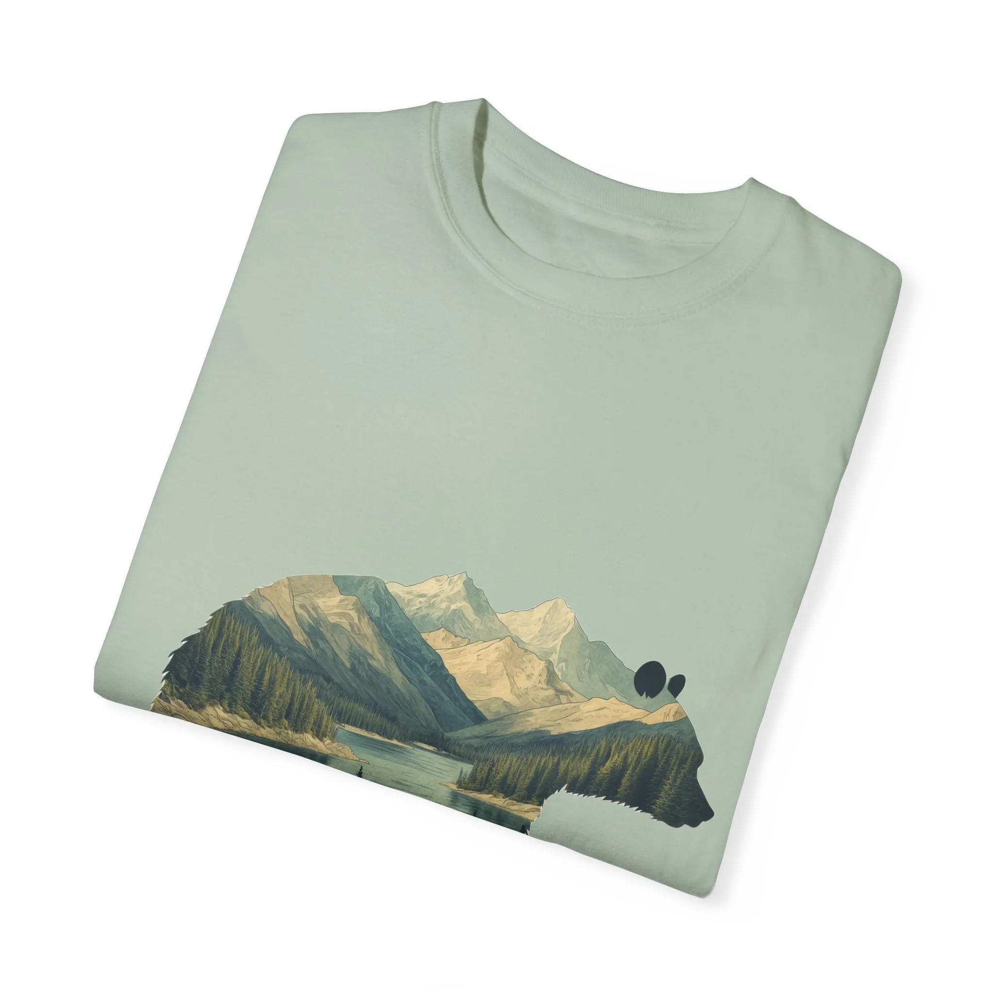 Nature-Inspired Bear Graphic Unisex T-Shirt - Image 14