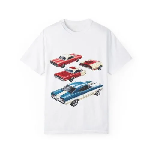 Classic Muscle Car Graphic Unisex T-Shirt – Perfect Gift for Auto Enthusiasts & Retro Lovers - Image 5