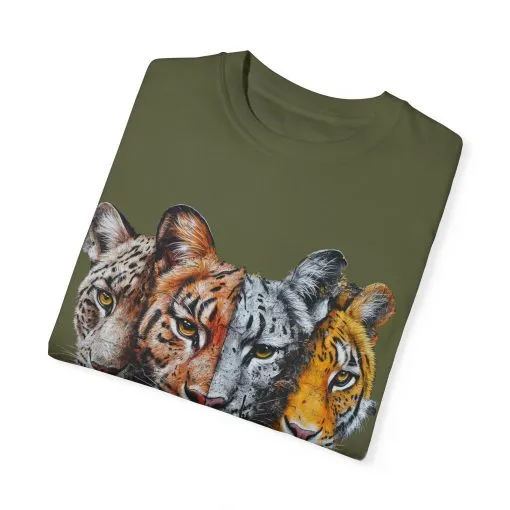 Wildlife Fusion Unisex Garment-Dyed T-Shirt - Image 22