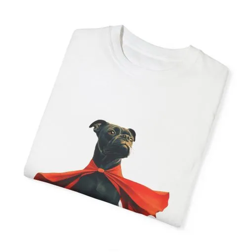 Hero Dog Unisex Garment-Dyed T-Shirt - Fun Pet Lover Tee - Image 6