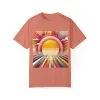 Retro Sunset Unisex T-Shirt - Beach Vibes Tee for Summer Adventures