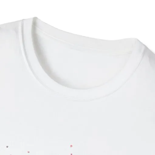 Easter Egg Floral Unisex Softstyle T-Shirt - Vibrant Spring Design - Image 7