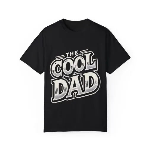 Cool Dad Garment-Dyed Unisex T-Shirt – Perfect Gift for Father's Day - Image 2
