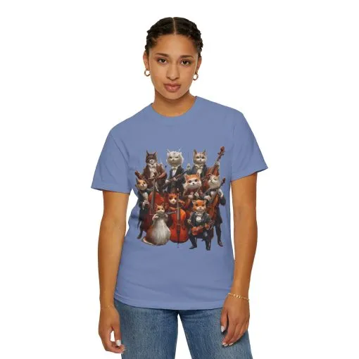 Whimsical Cat Orchestra Unisex T-Shirt - Perfect Gift for Animal Lovers - Image 39