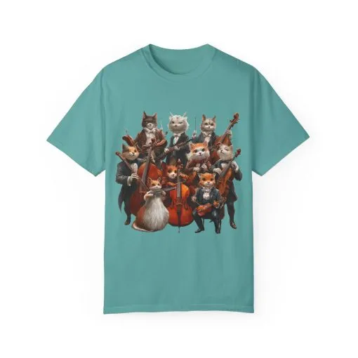 Whimsical Cat Orchestra Unisex T-Shirt - Perfect Gift for Animal Lovers - Image 32